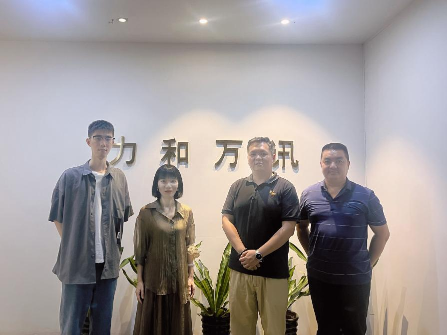 智聯未來，力啟萬訊——陽光學院人工智能學院走訪福建力和萬訊信息技術有限公司